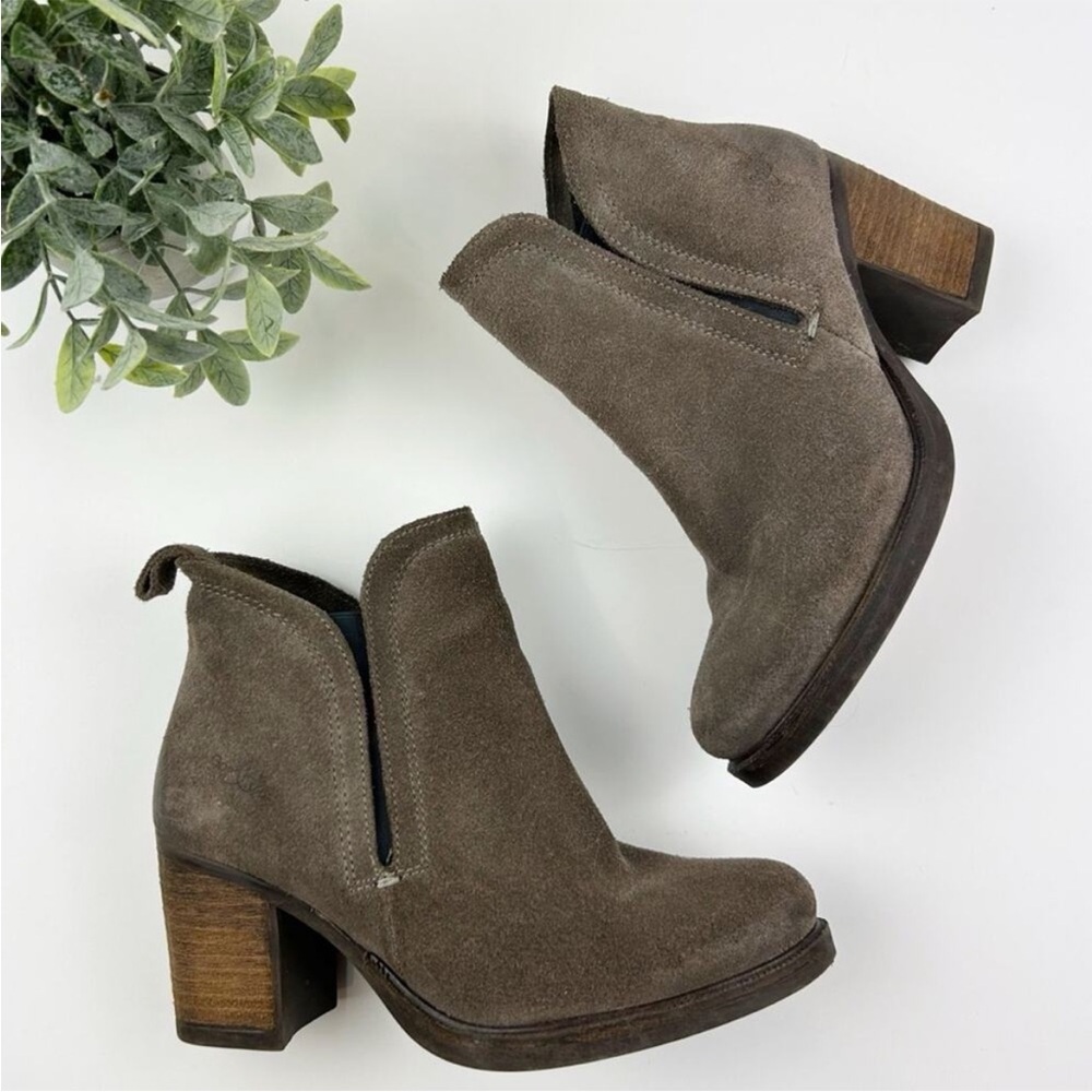 Bos. & Co. Belfield Boot Grey Oil Suede Size 38